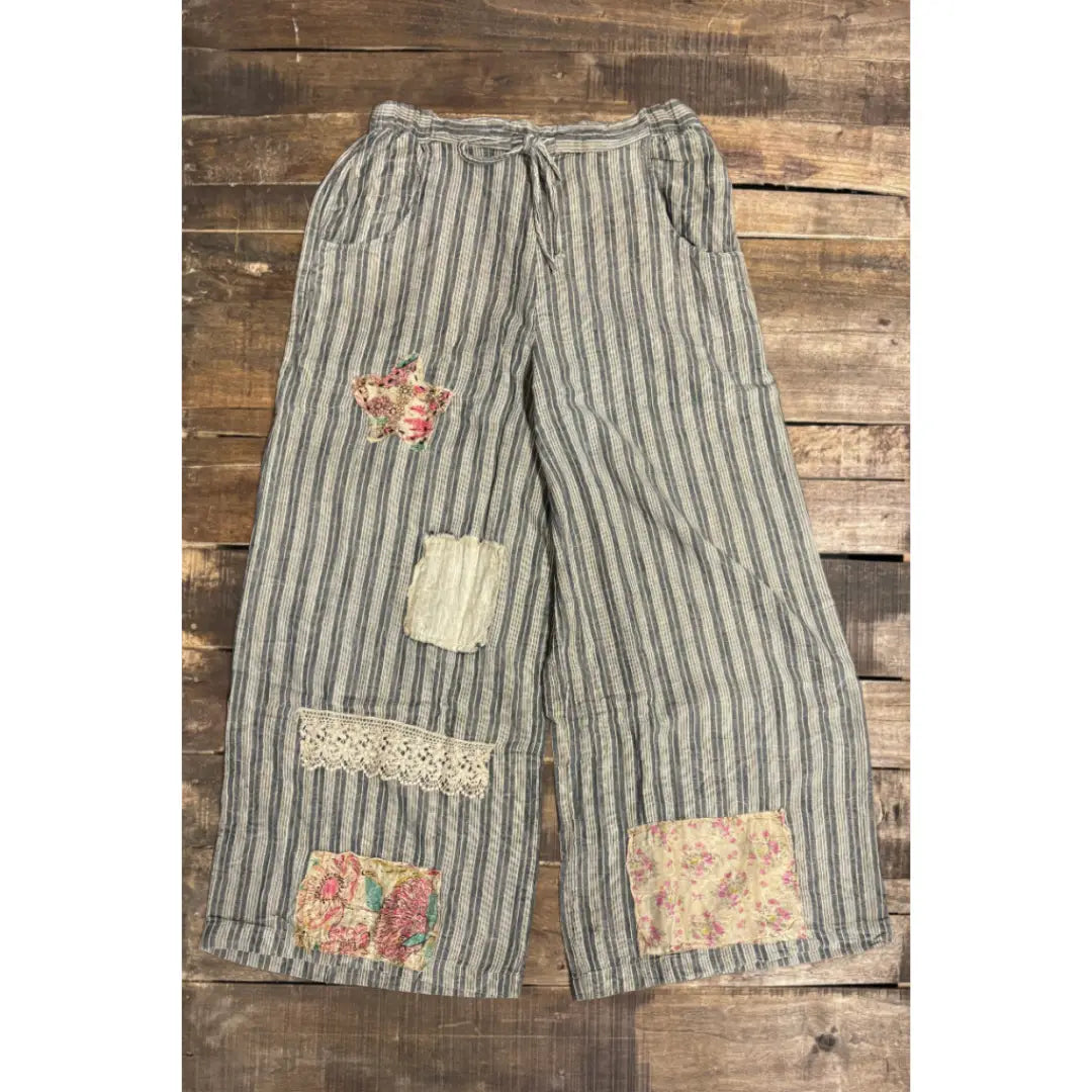 Lined Up Trouser Pants - Jaded Gypsy
