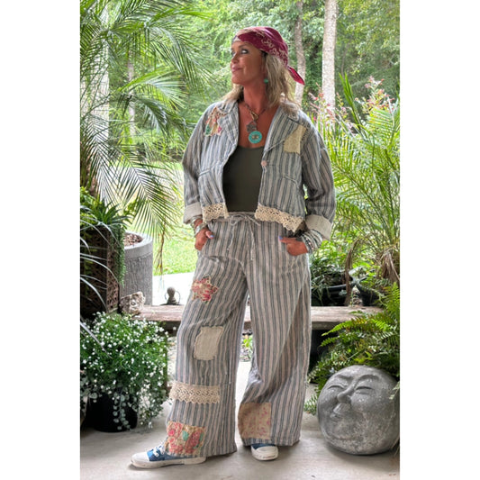 Lined Up Trouser Pants - Jaded Gypsy