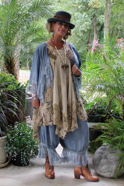 Alluring Romance Bloomers, Chambray O/S - Jaded Gypsy