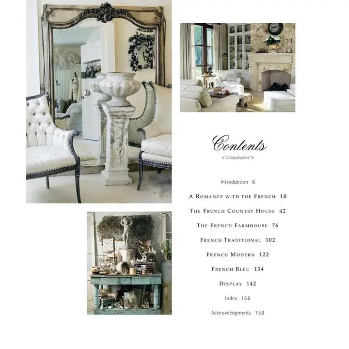 Inspired By French Style - Hard-Back Table Book