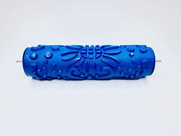 Bohemian Rhapsody - Blue Pattern Stamping Roller (Handle Sold Seperate)