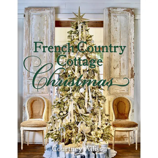 French Country Cottage Christmas - Hard-Back Table Book