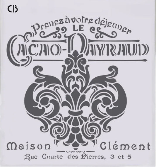 Maison Clement 8x8 Stencil - Ciao Bella