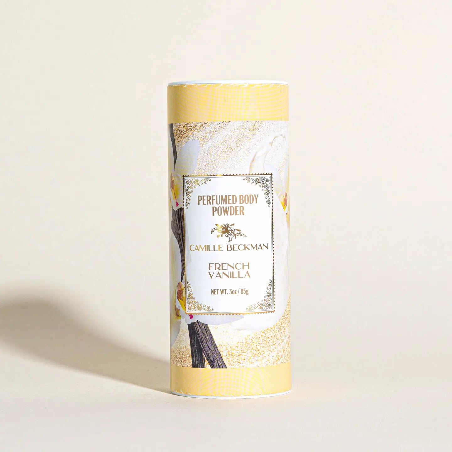 French Vanilla Perfumed Body Powder 3oz - Camille Beckman