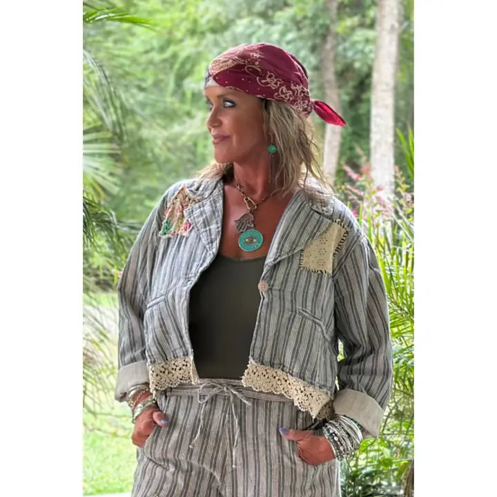 Lined Up Jacket - Jaded Gypsy