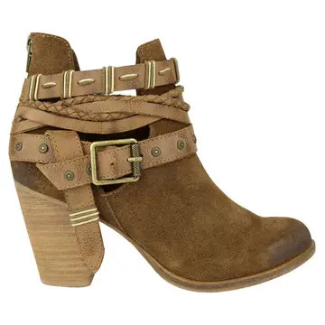 Cuthbert Bootie, Tan by Naughty Monkey