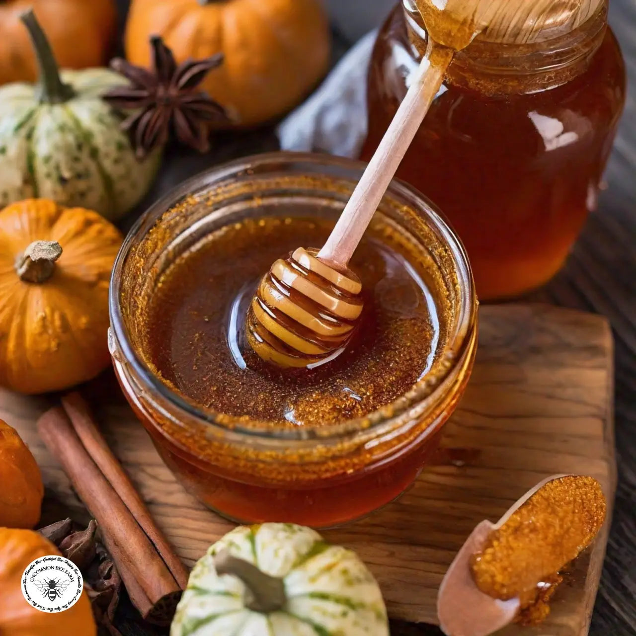 Pumpkin Spice Infused Honey 5oz Jar