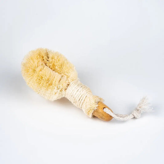 Sisal Body Brush 6in