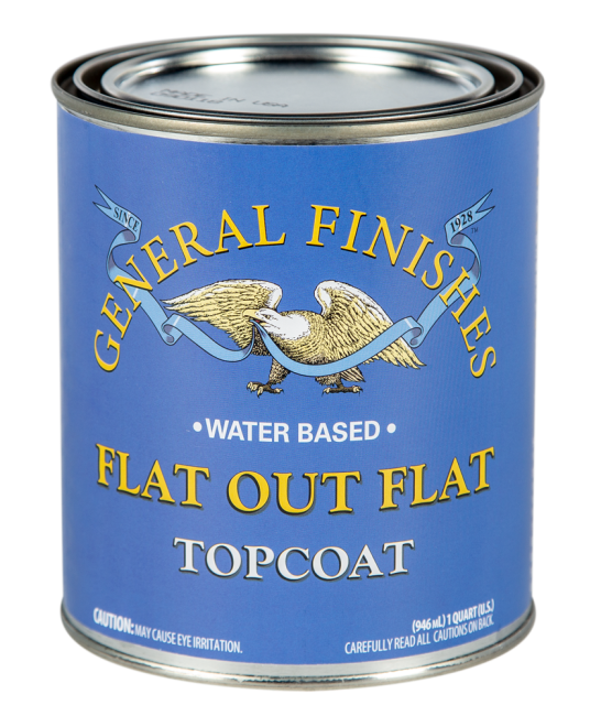 General Finishes Flat Out Flat Water-Based Top Coat