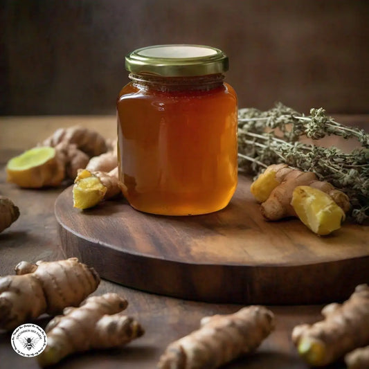 Ginger Infused Honey 5oz Jar