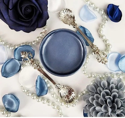 Slate Blue Lux Metallic Paint - Paint Couture