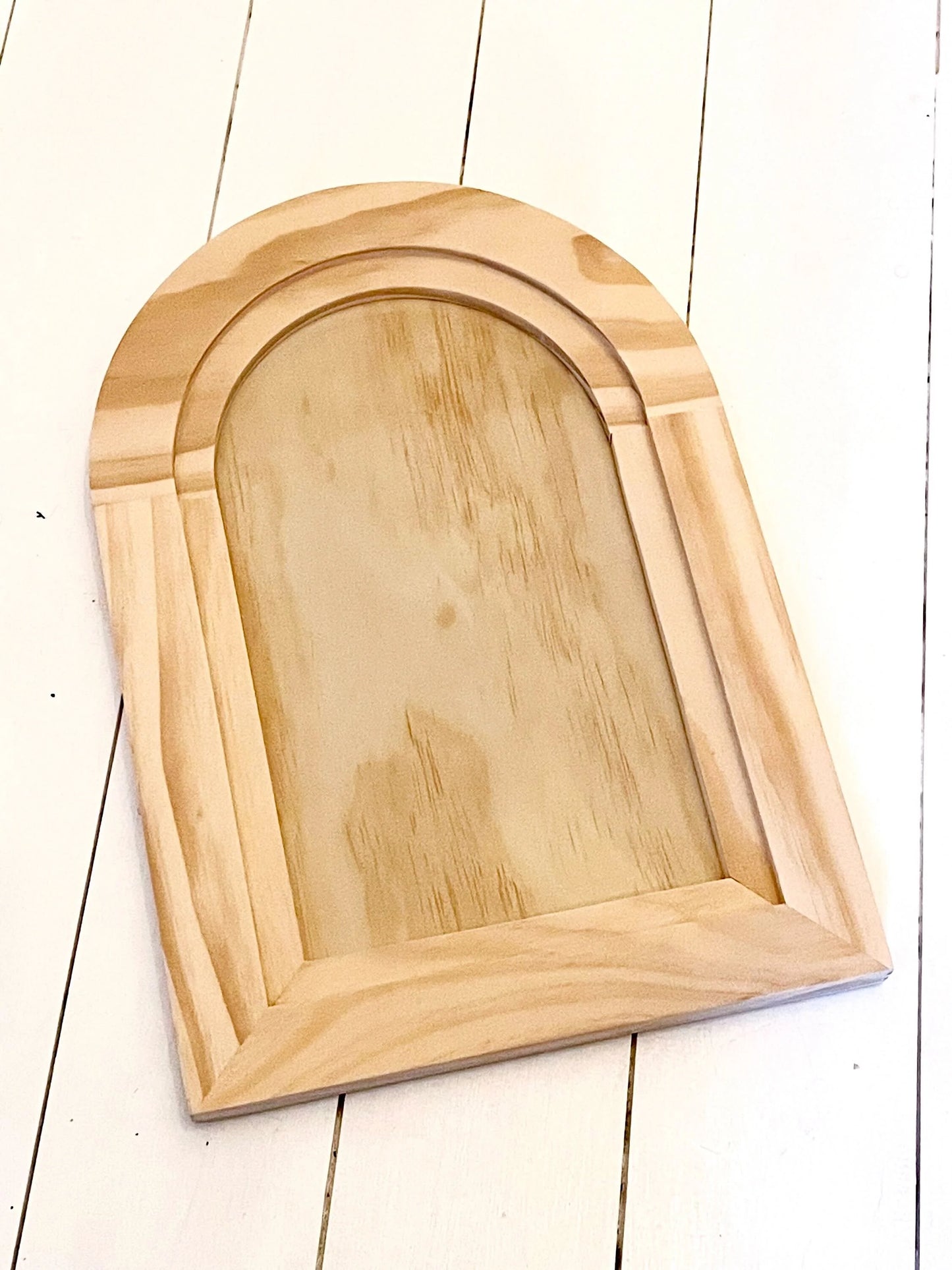 Arched Wood Gallery Blank - IOD