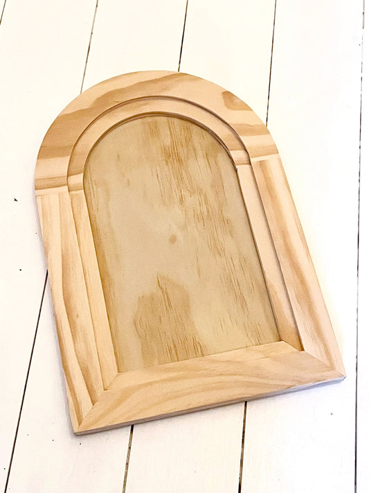 Arched Wood Gallery Blank - IOD