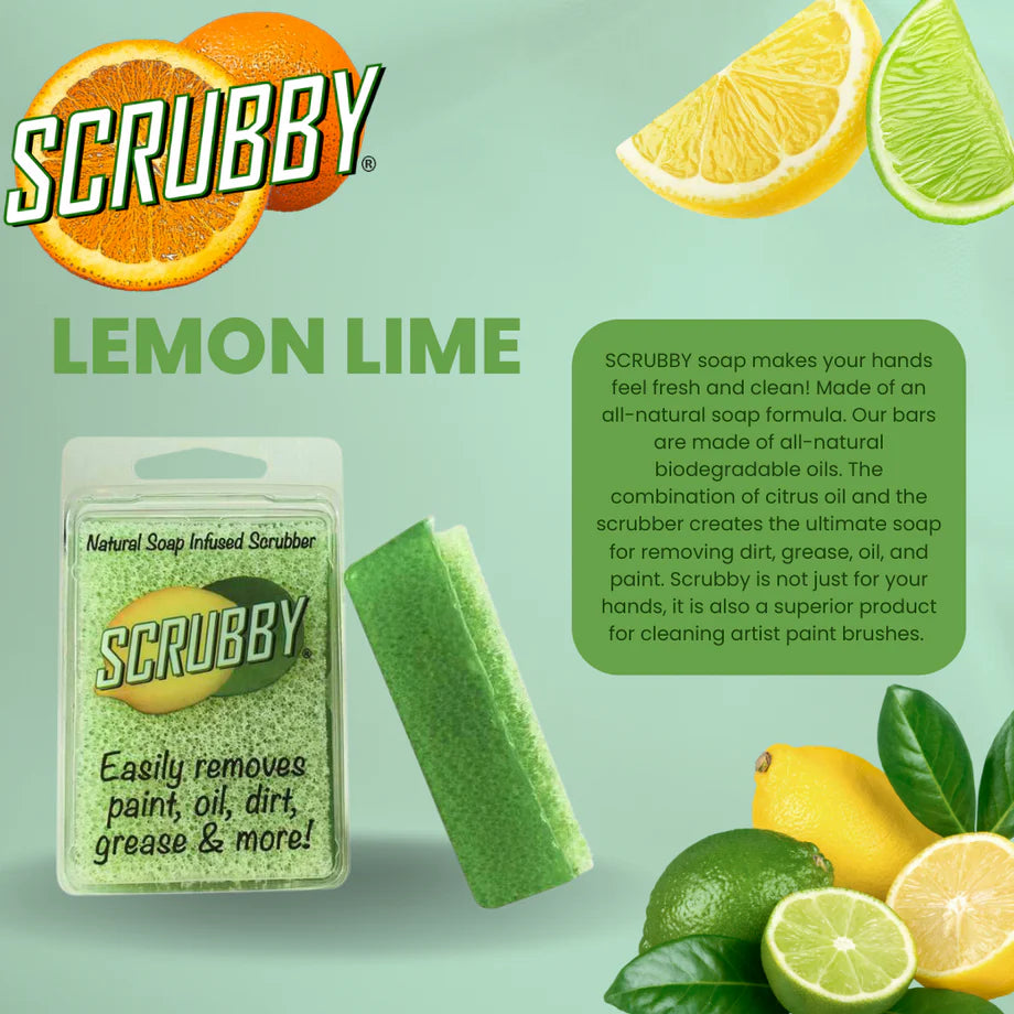 Scrubby Soap Lemon-Line