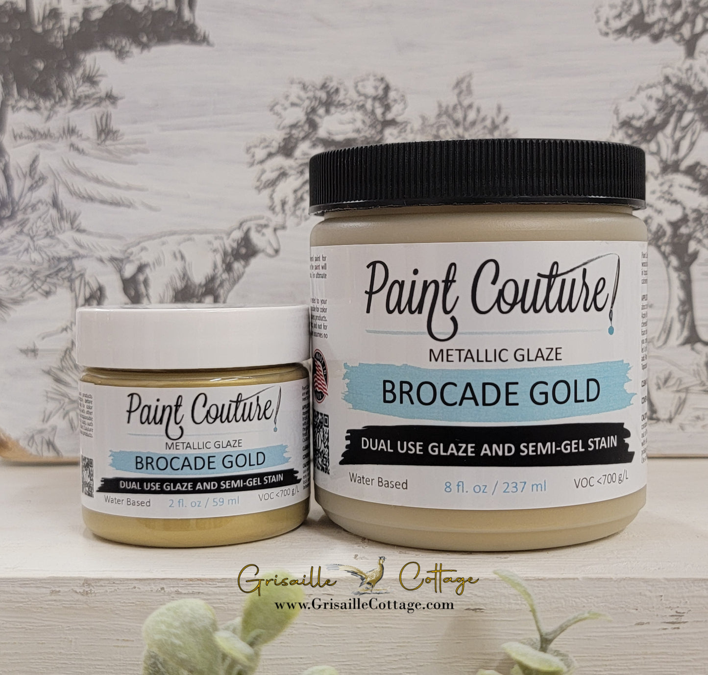 Brocade Gold - Paint Couture Metallic Glaze