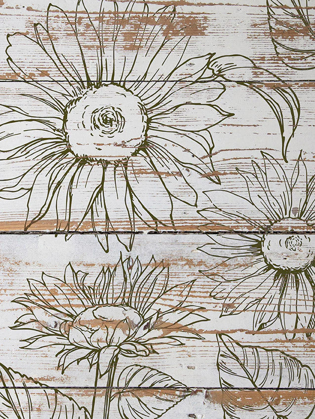 Sunflowers 2-Sheet Set - IOD Decor Stamp