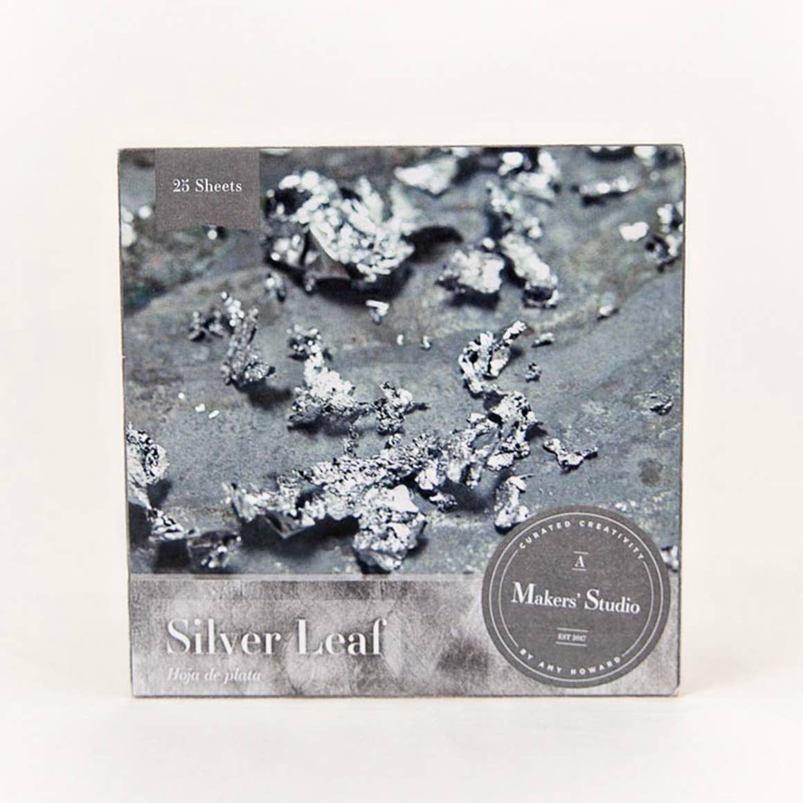 Silver Leaf - 25ea 6"x6" Sheets per Pack