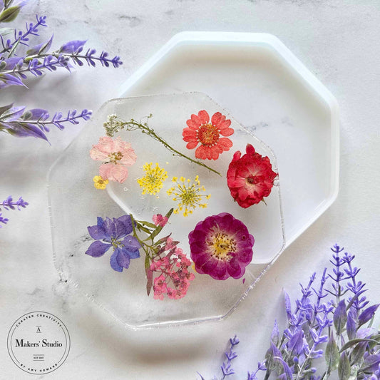 Resin Mold - Octagon Coaster