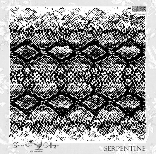 Serpentine - IOD Decor Stamp  RETIRED