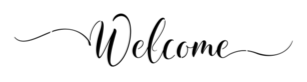 Welcome Script Stencil S0254